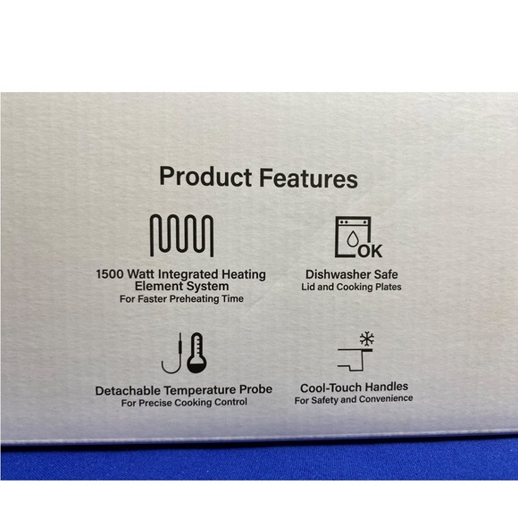 NEW in box CRUXGG searing grill/griddle - Picture 3 of 3